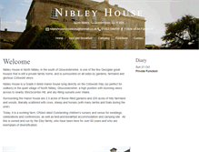 Tablet Screenshot of nibleyhouse.co.uk
